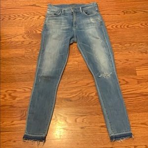 Agolde Sophie Crop Jeans Sz 25